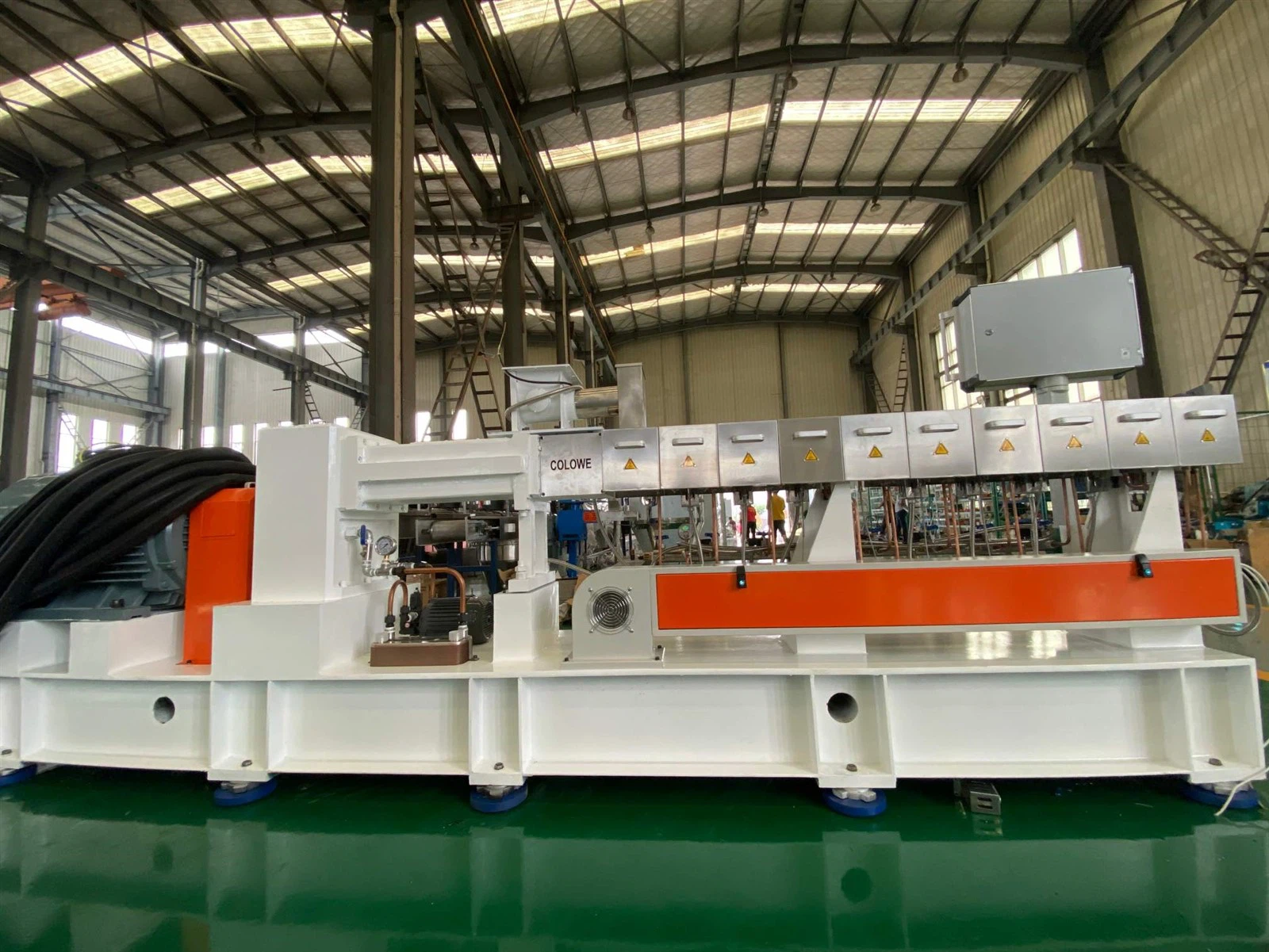high torque co rotating twin screw compounding line 2 high torque co rotating twin screw compounding line 2