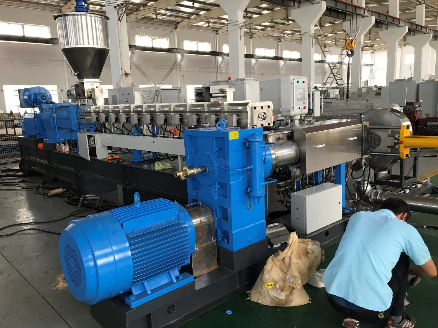 twin screw extruder pelletizing system water ring underwater twin screw extruder pelletizing system water ring underwater